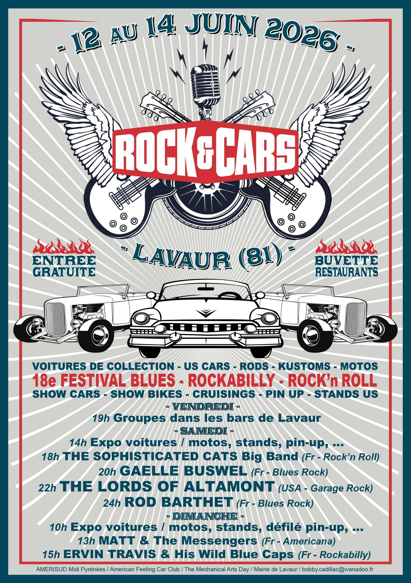 Festival Rock and Cars à Lavaur