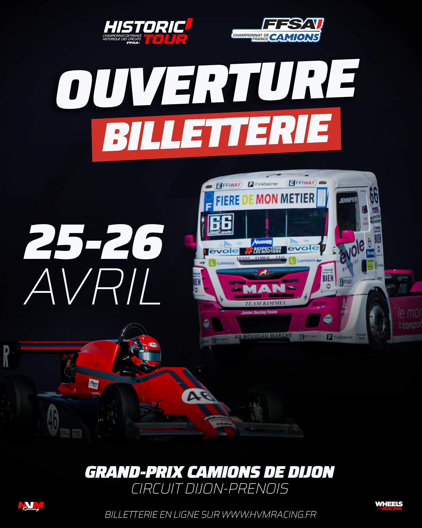 Grand Prix Camions à Dijon-Prenois