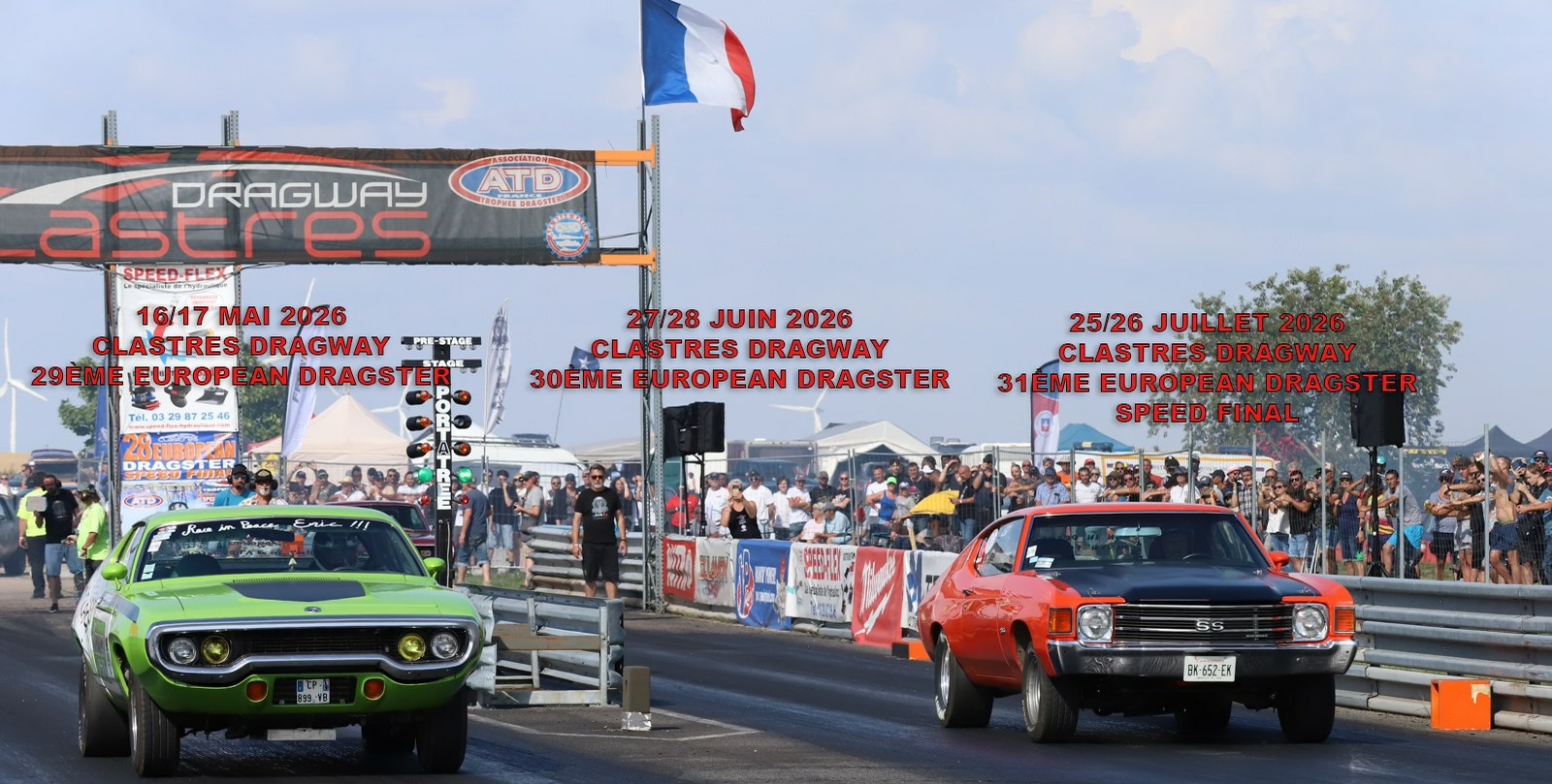 30eme European Dragster à Clastres