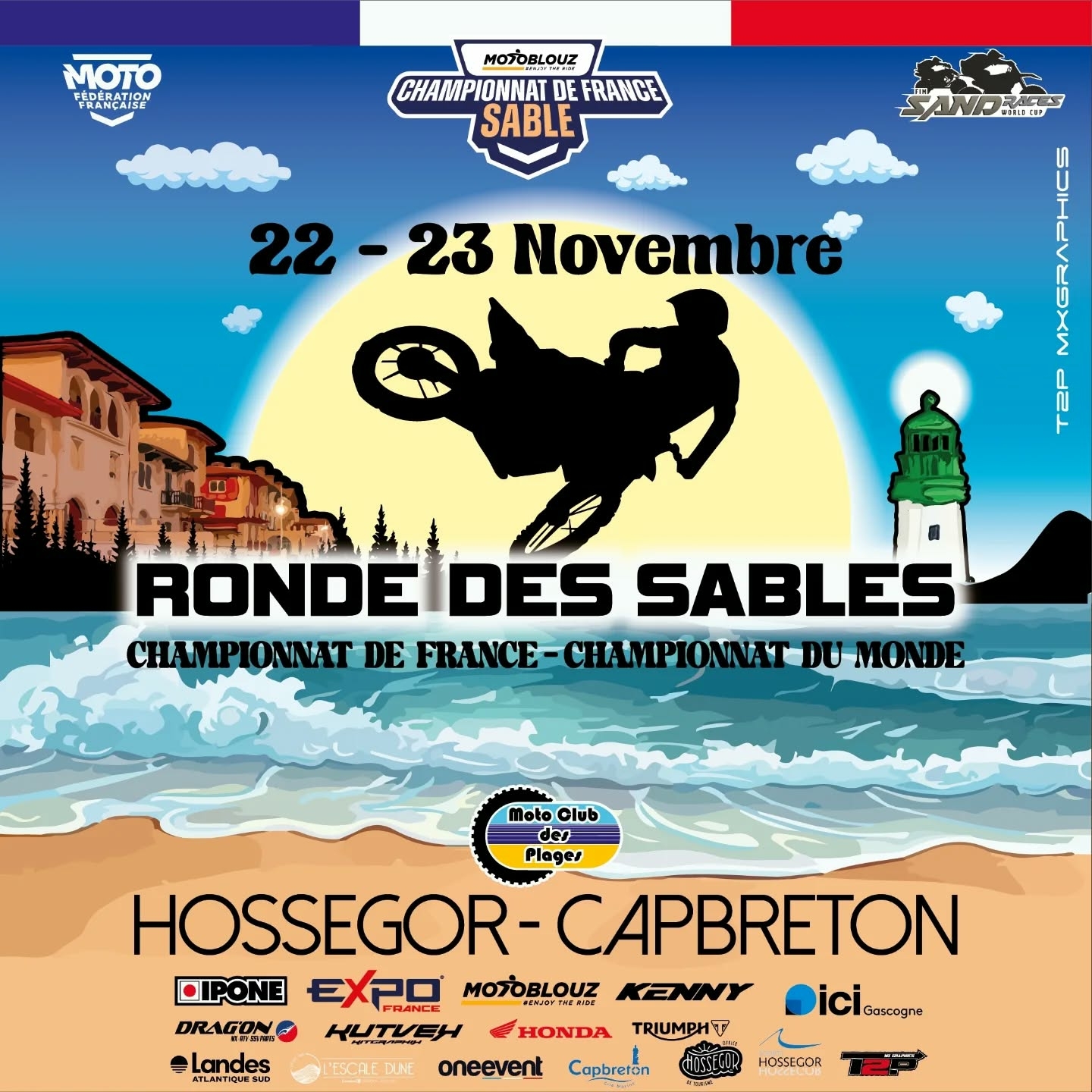 Moto TT – Ronde des Sables à Hossegor-Capbreton – CFS.