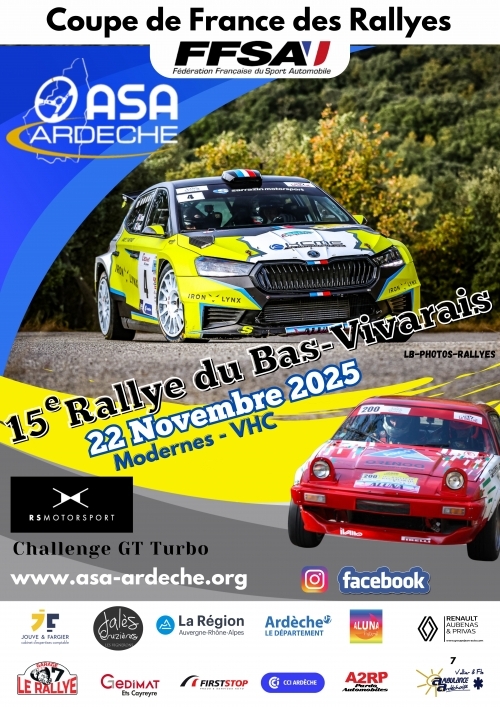 Rallye du Bas-Vivarais.