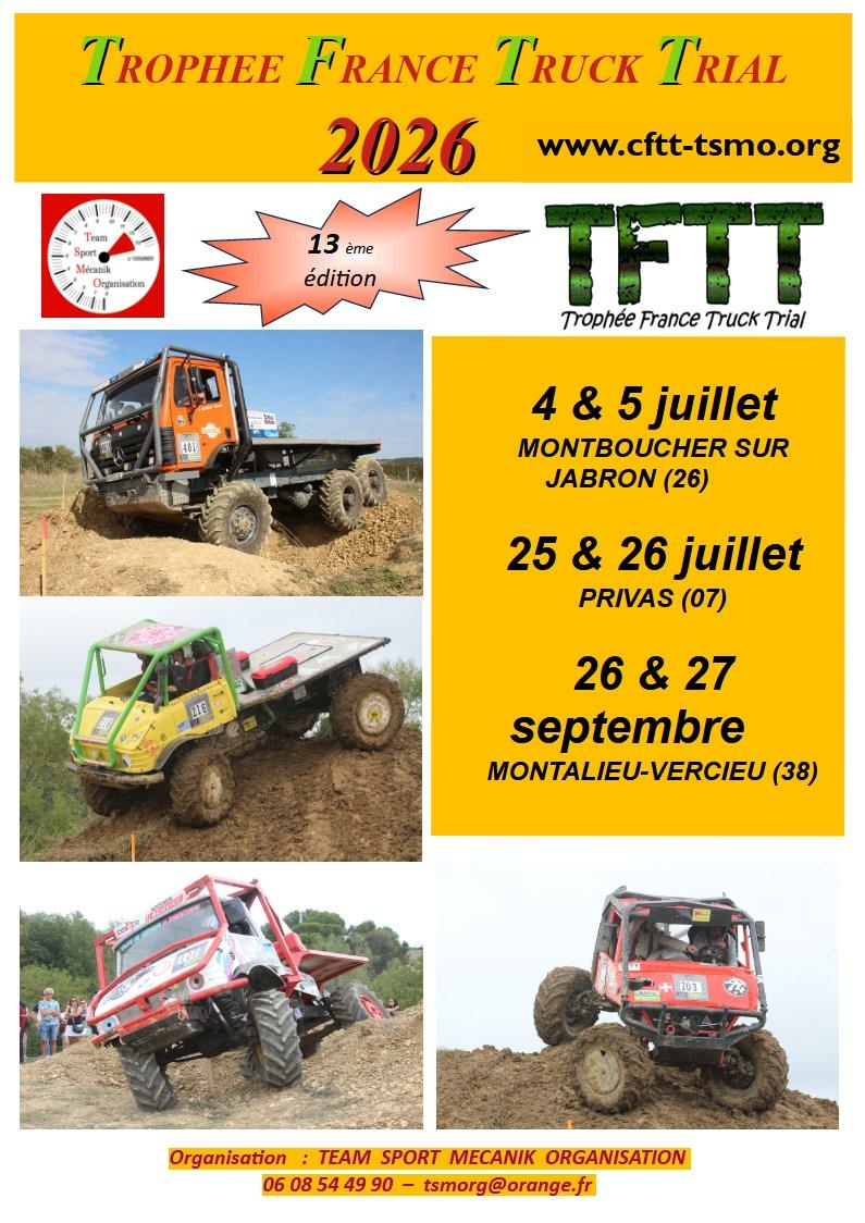 Truck Trial 4×4 Camions à Montalieu-Vercieu