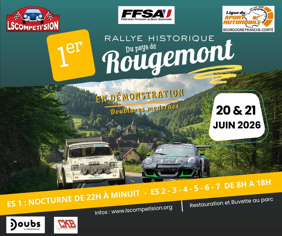 Auto – Rallye Historique du Pays de Rougemont