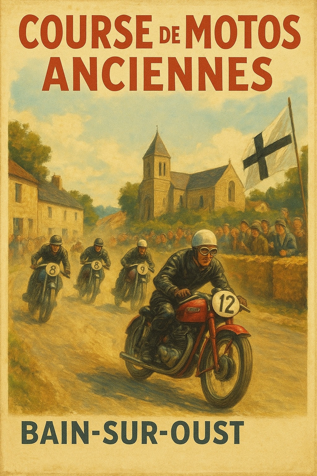 Festival Motos Anciennes à Bains-sur-Oust