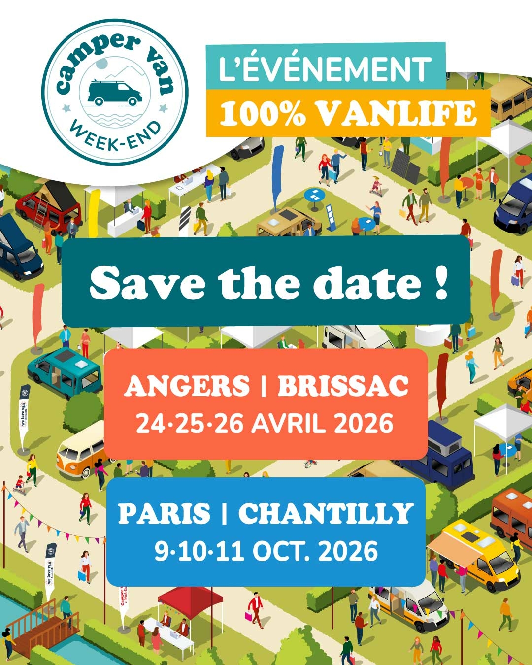 Camper Van Week-End à Angers – Brissac