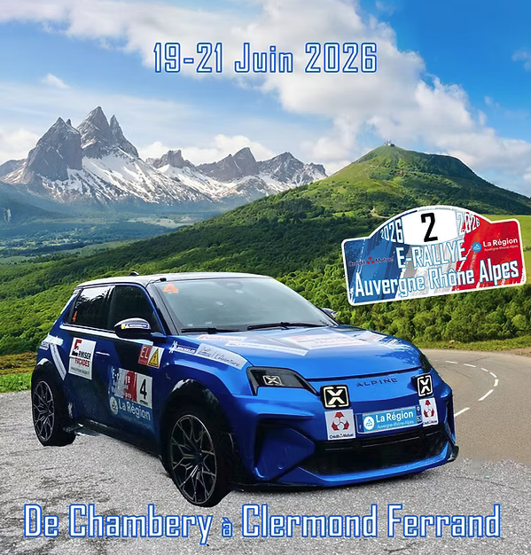 Auto – E-Rallye Auvergne Rhône Alpes