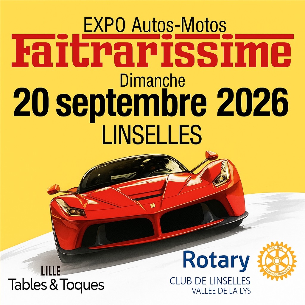 FaitRarissime à Linselles – Voitures de Sport –