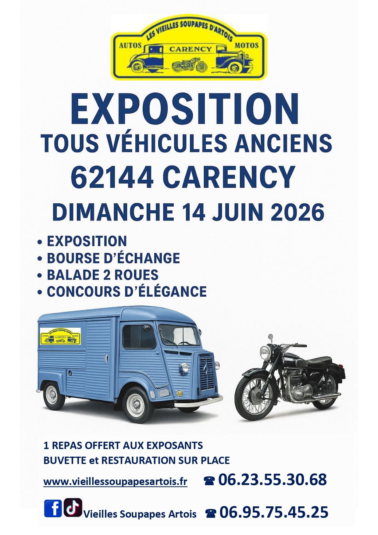 Expo-Bourse Véhicules Anciens à Carency