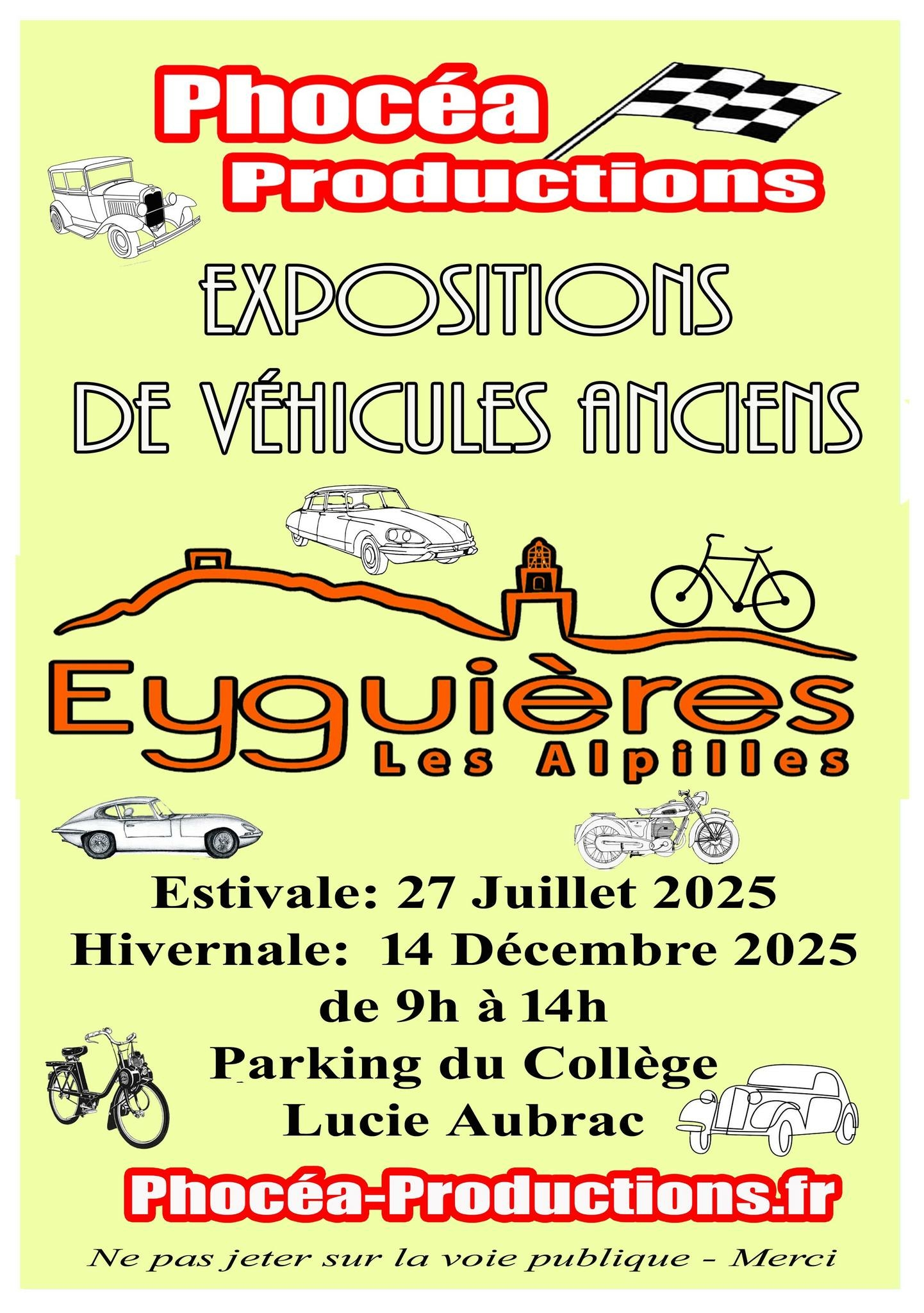 Exposition de Véhicules Anciens à Eyguières.
