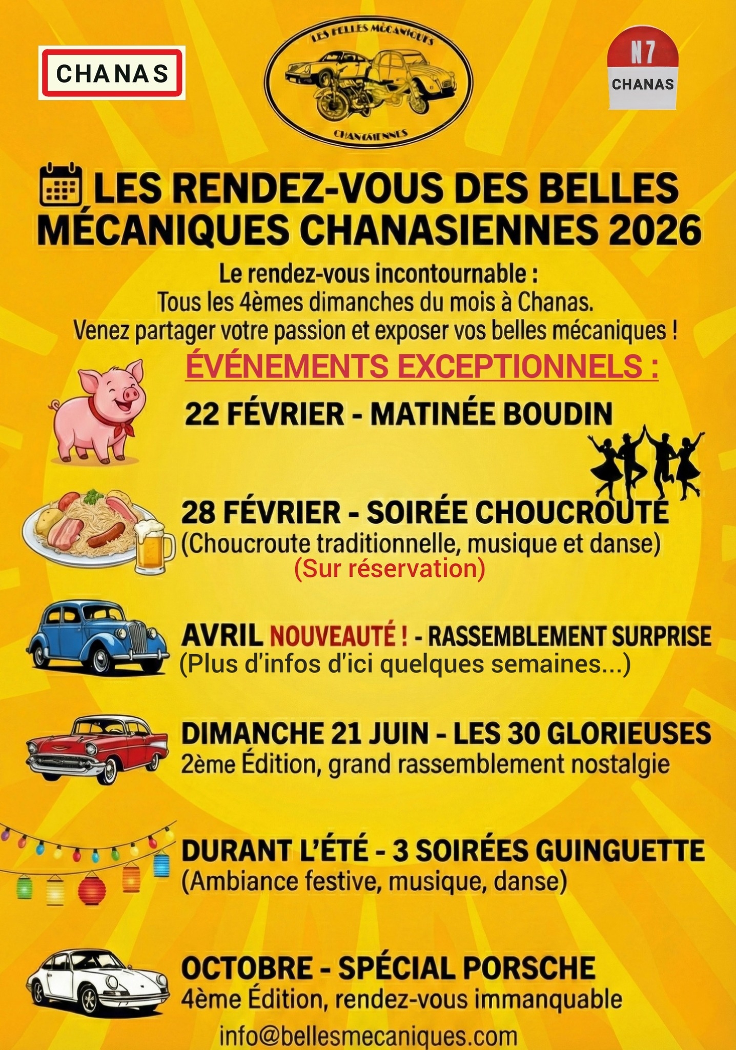 Véhicules Anciens à Chanas