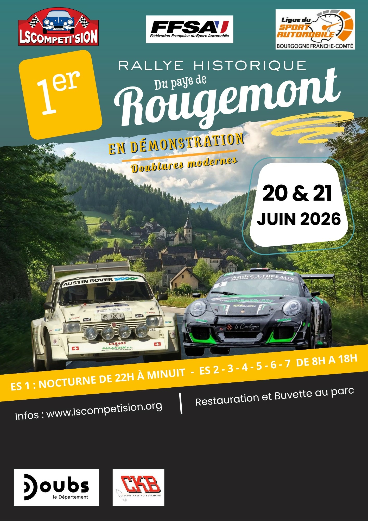 Auto – Rallye Historique du Pays de Rougemont