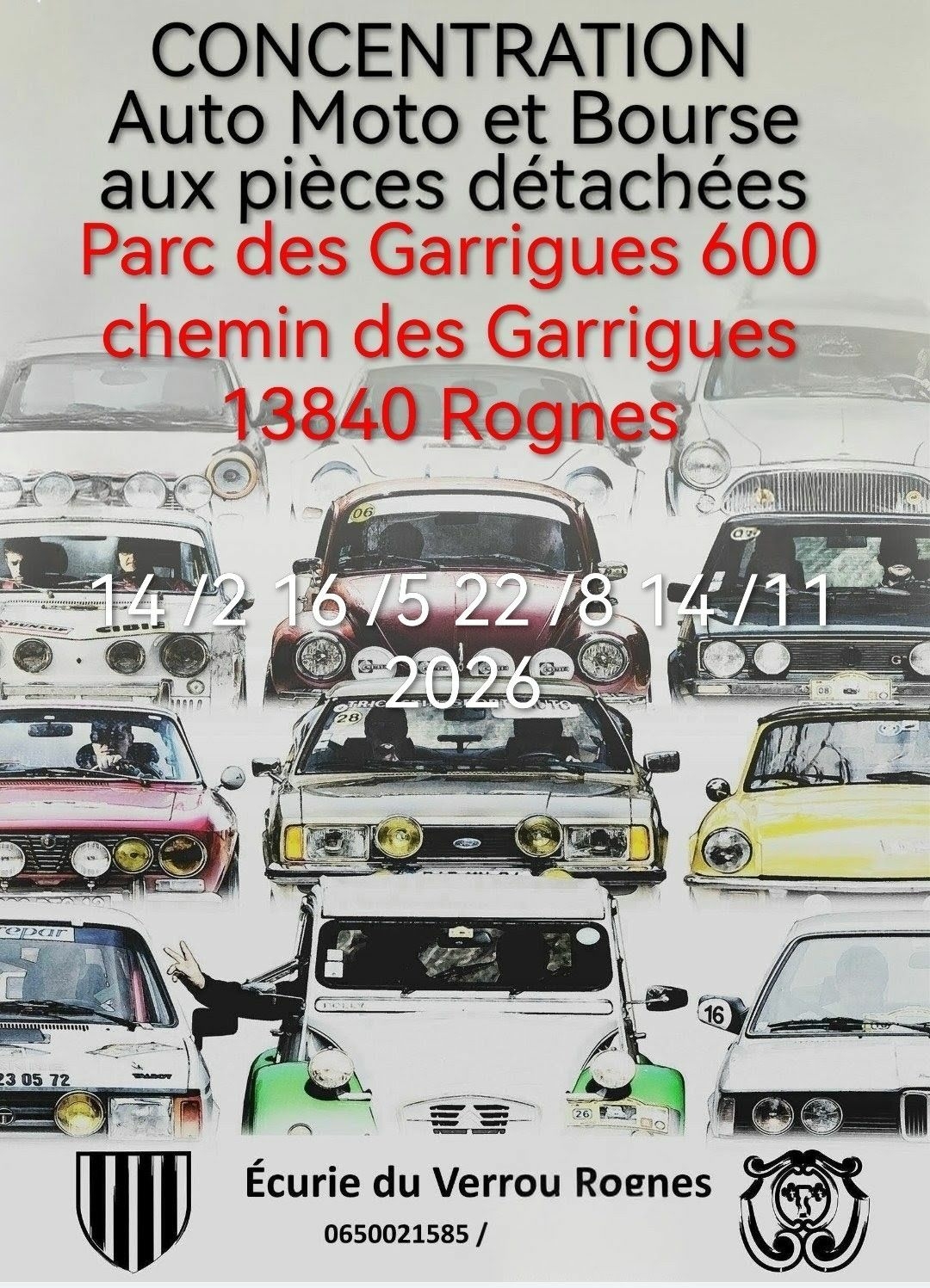 Expo-Bourse de Véhicules Anciens à Rognes