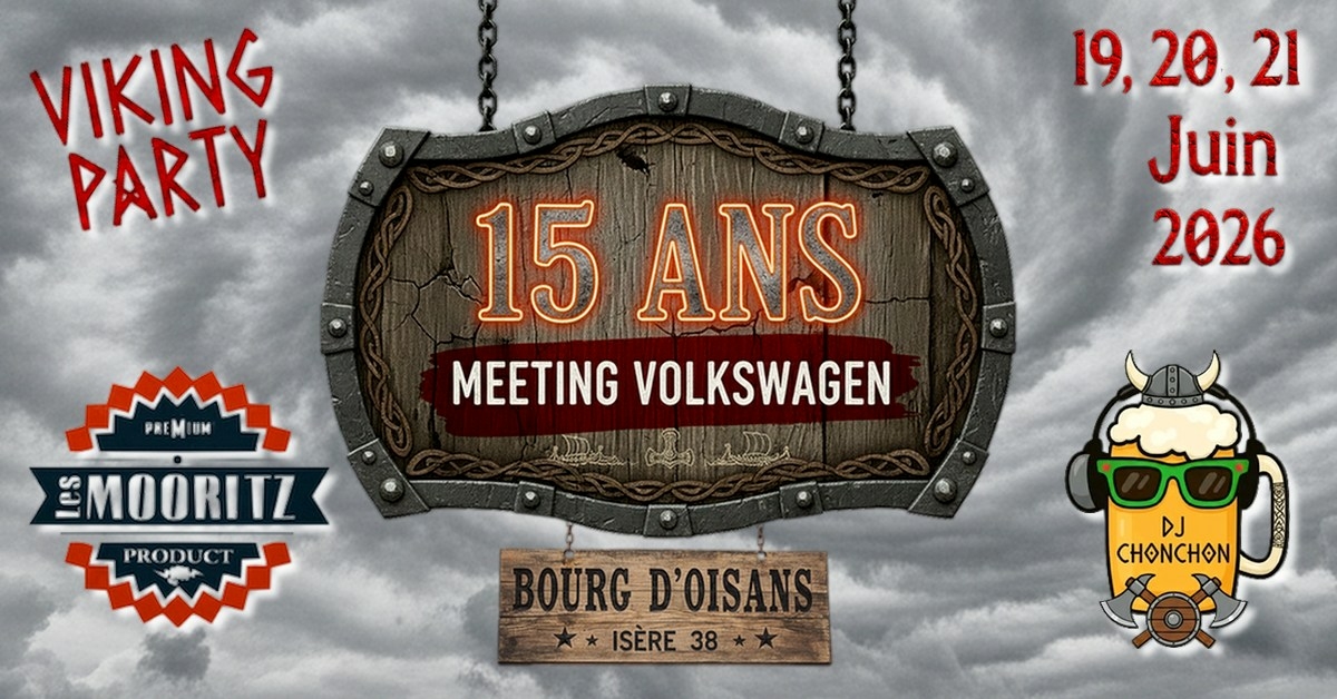 Meeting Volkswagen à Bourg d’Oisans