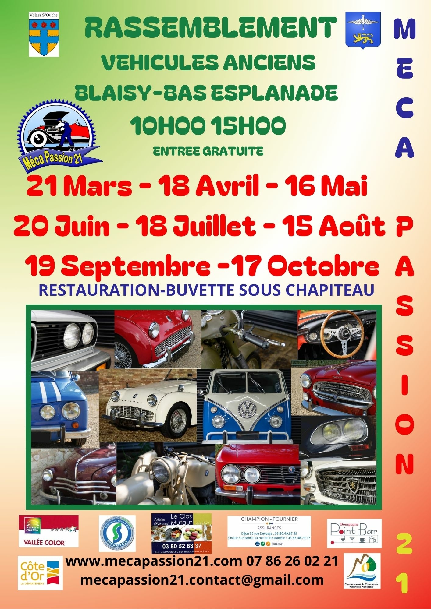 Rassemblement de Véhicules Anciens à Blaisy-Bas