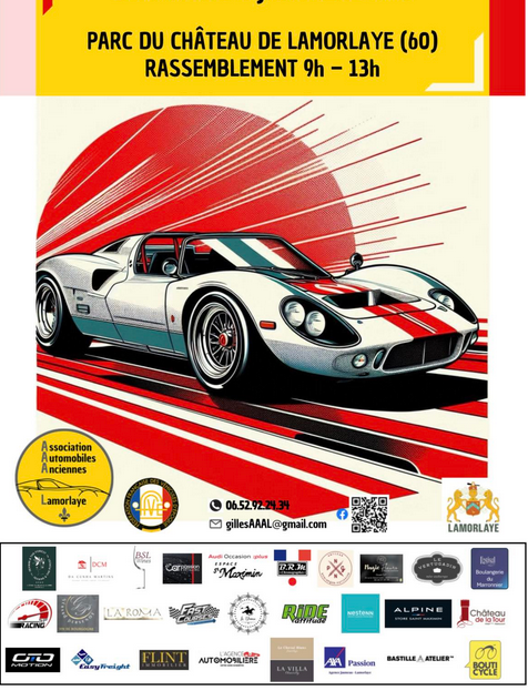 Rassemblement de Véhicules Anciens à Lamorlaye