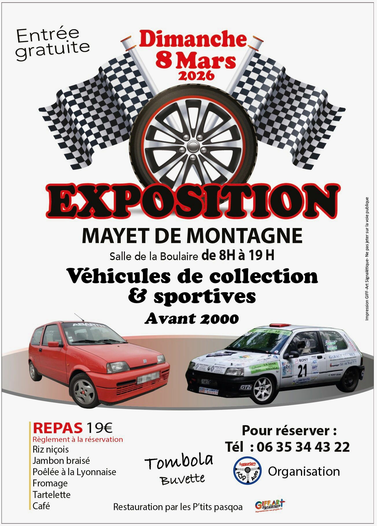 Exposition d’Autos Sportives et de Collection au Mayet de Montagne