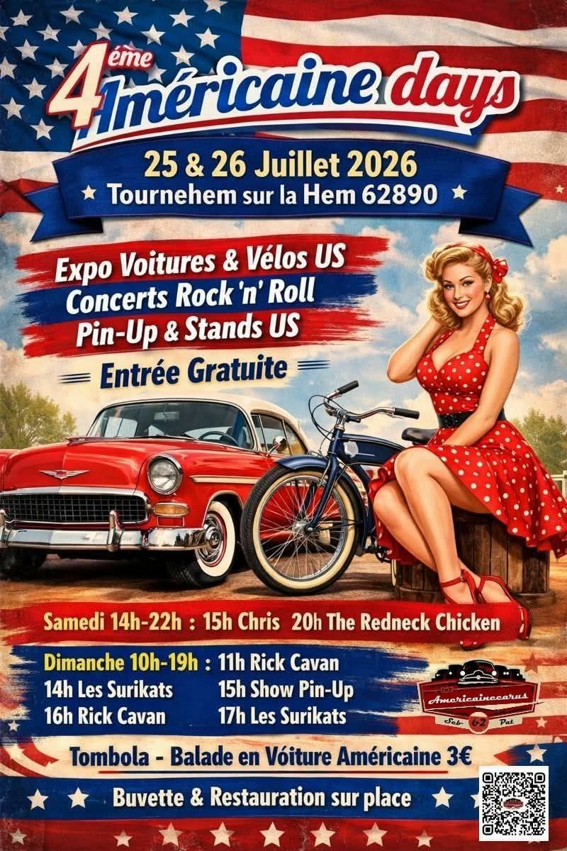 Américaine Day à Tournehem-sur-la-Hem