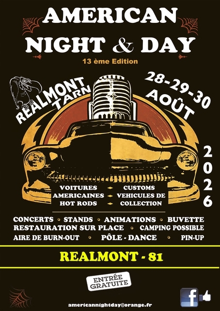 Festival American Night and Day à Réalmont