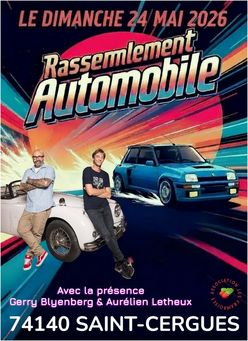 Rassemblement Automobile à Saint-Cergues