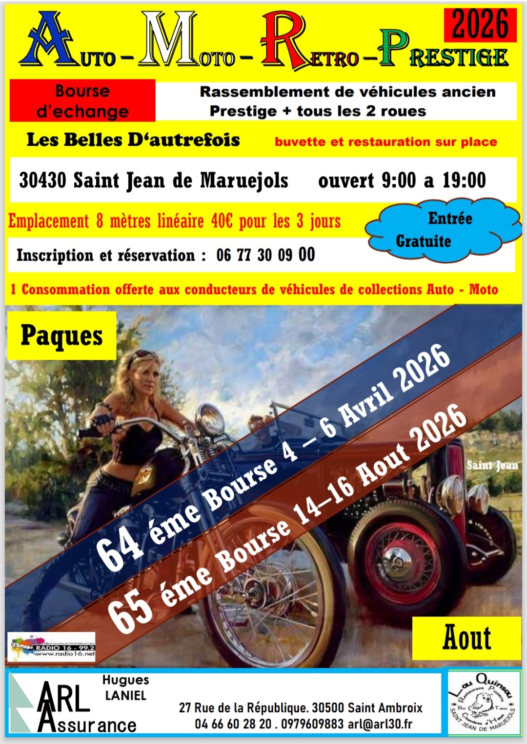 Auto-Moto-Rétro à Saint-Jean-de-Maruéjols-et-Avéjan