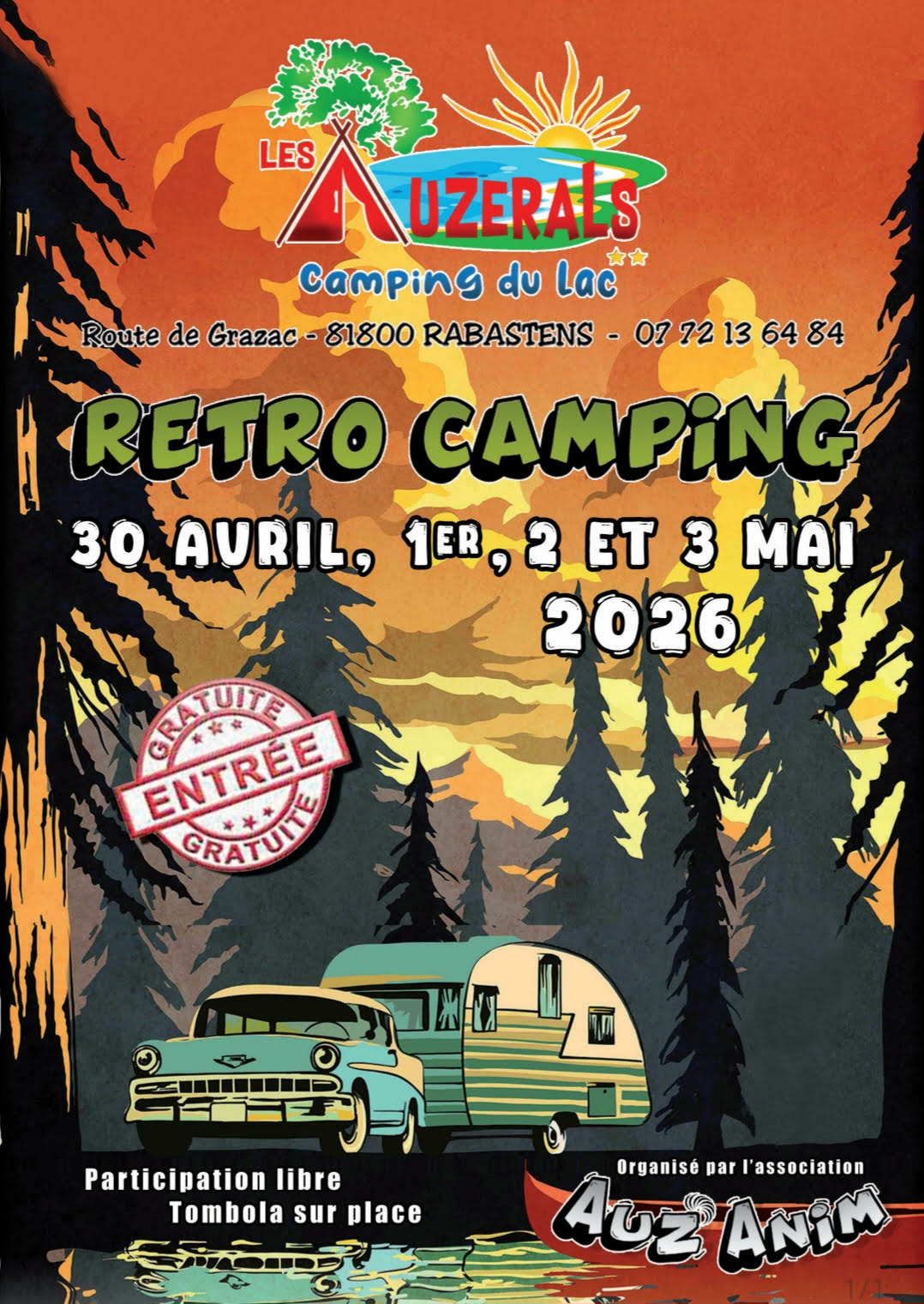 Rétro Camping à Rabastens