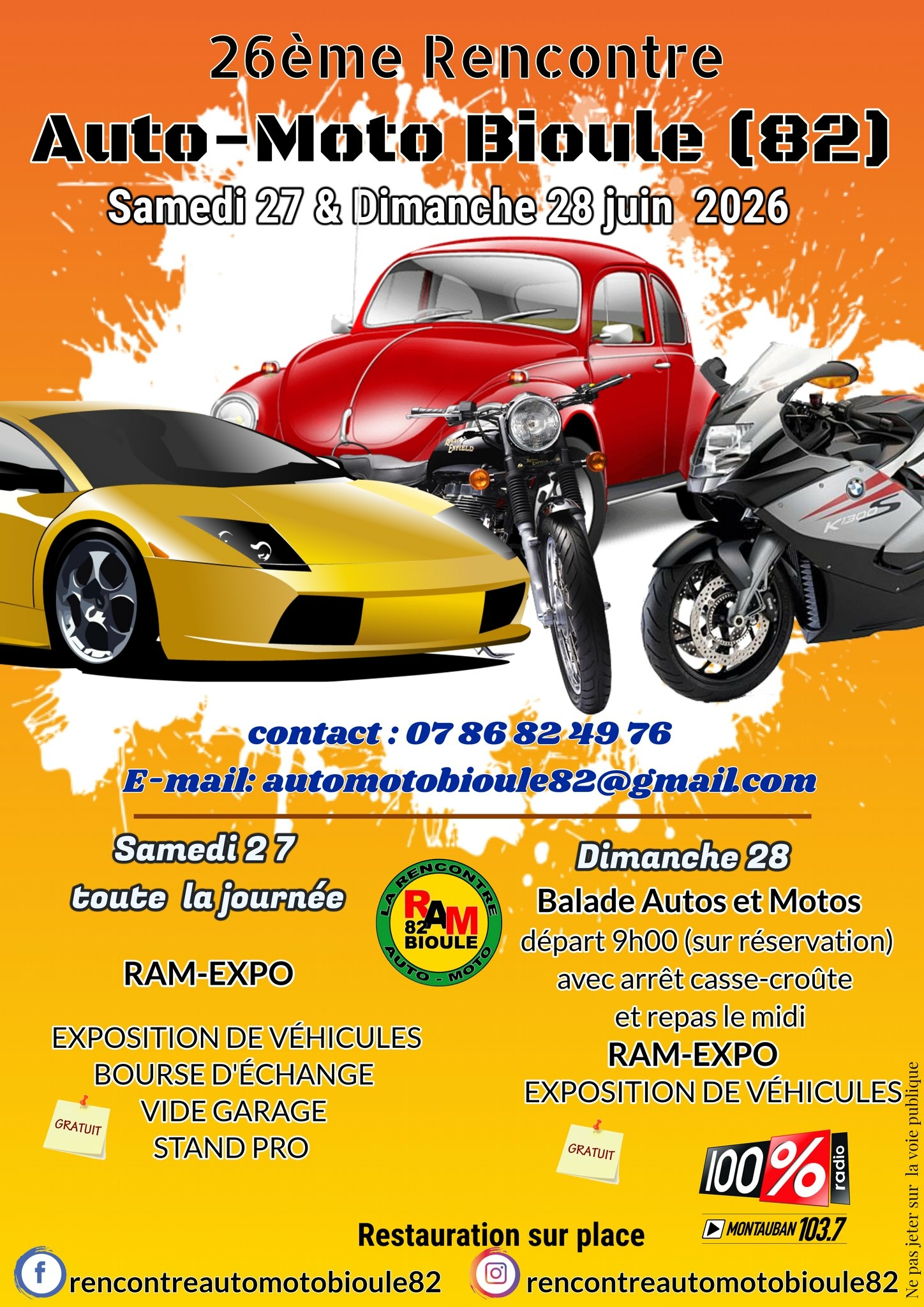 Rencontre Auto Moto à Bioule