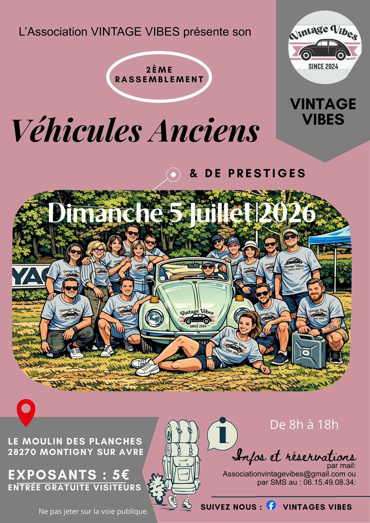 Rassemblement Auto à Montigny-sur-Avre