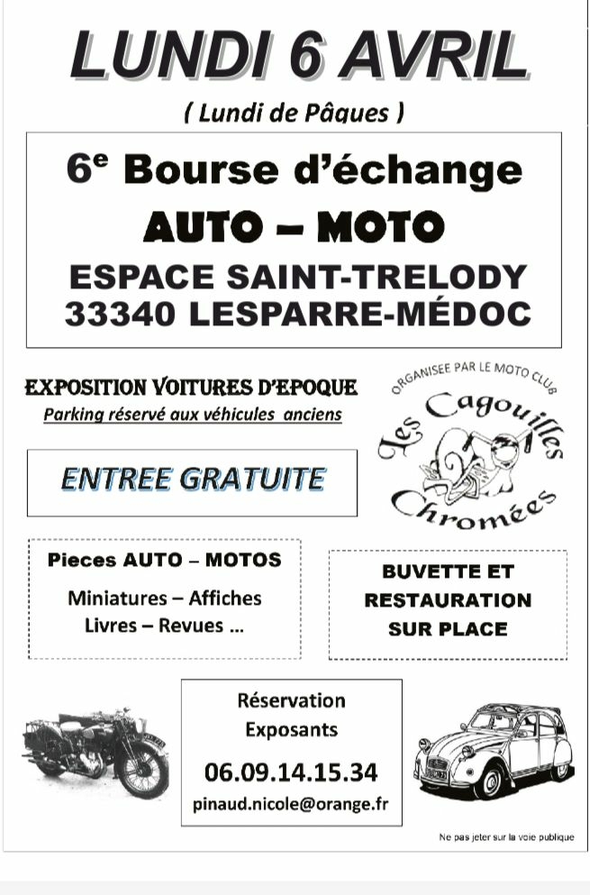 Bourse Auto Moto à Lesparre-Médoc