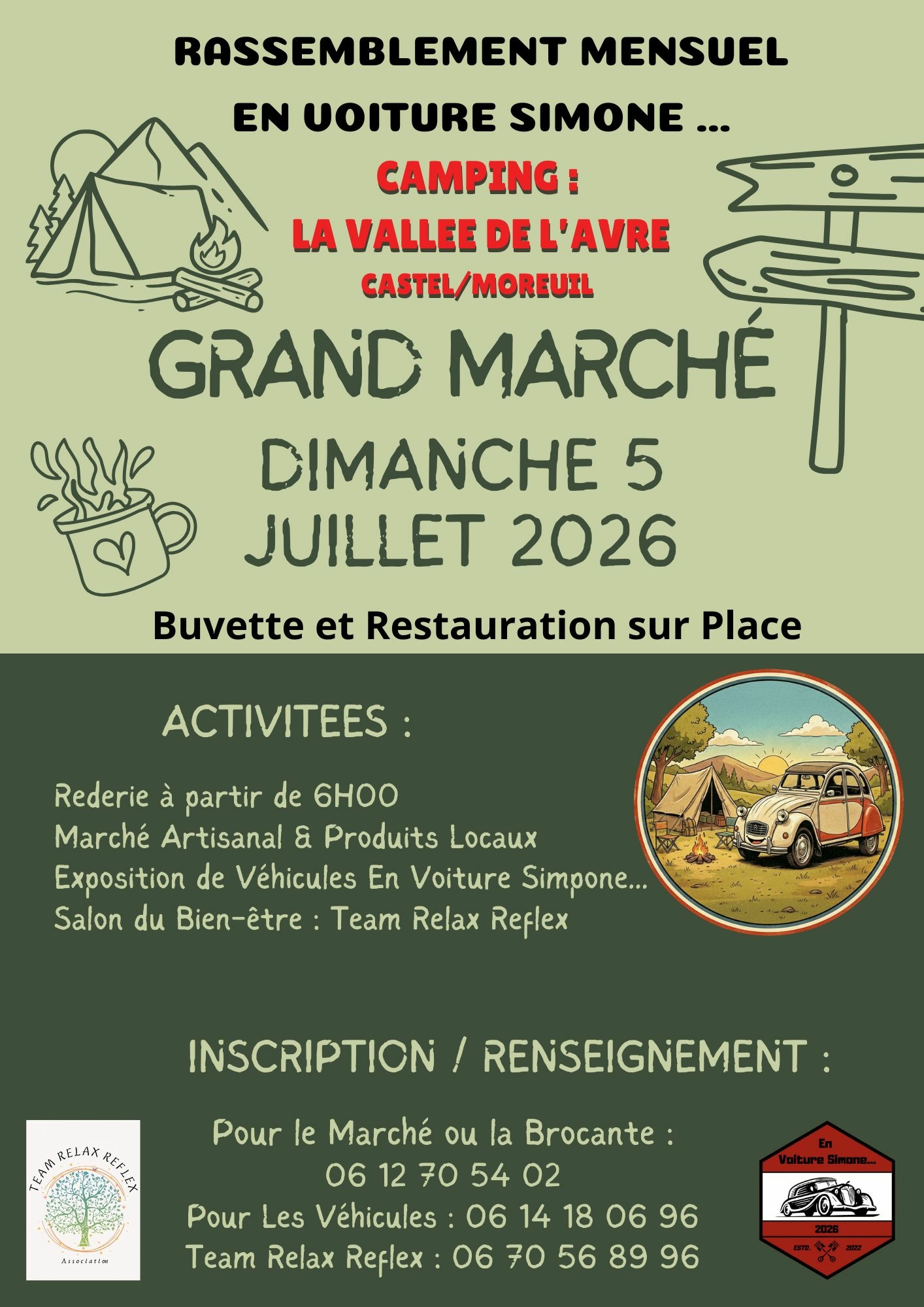 Véhicules Anciens à Moreuil