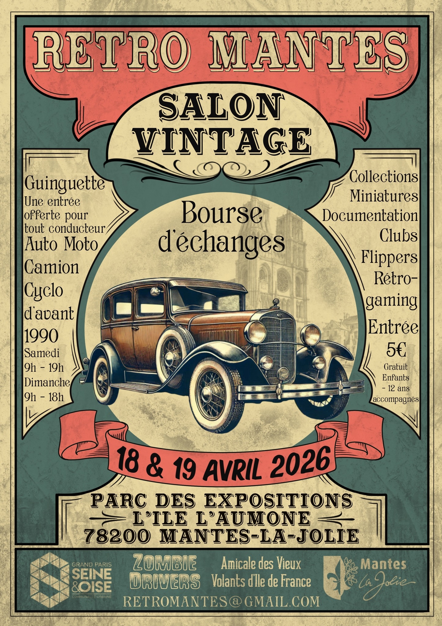 Salon Vintage à Mantes-la-Jolie