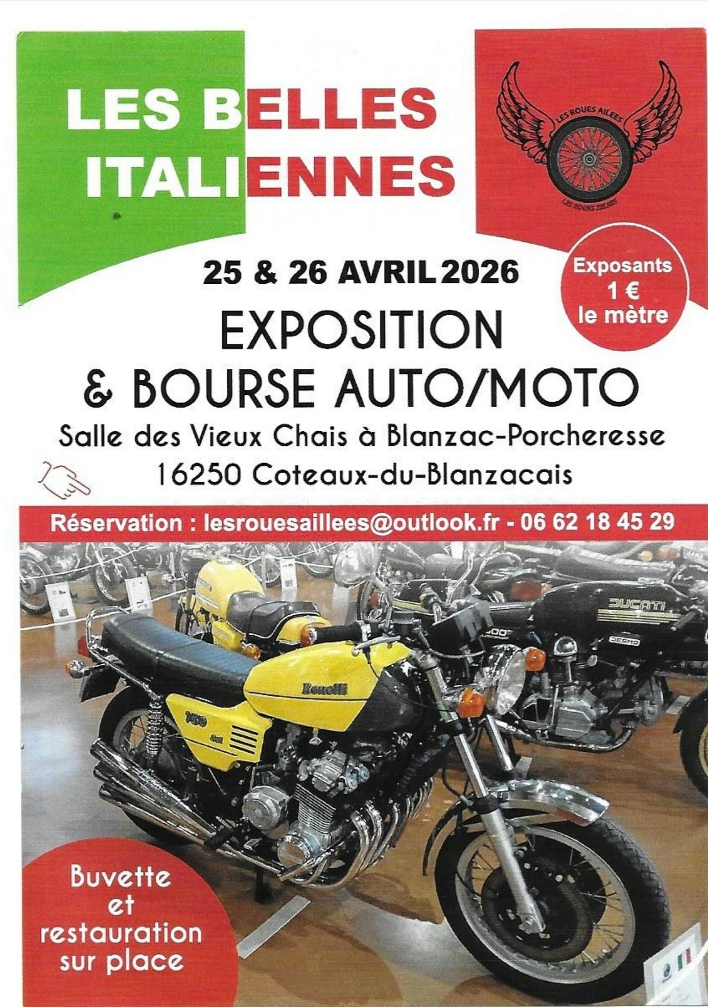 Bourse d’Echanges Autos et Motos à Blanzac