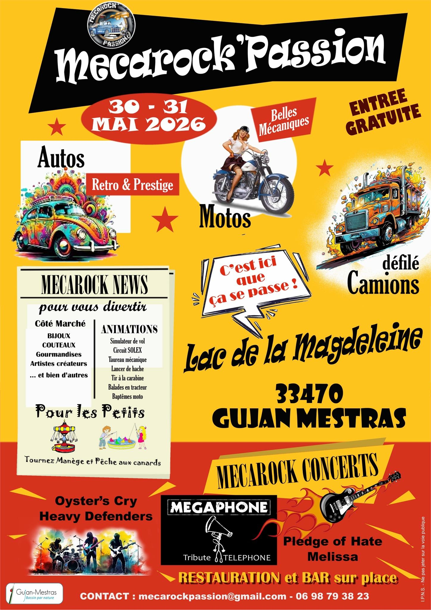 Mécarock’Passion à Gujan-Mestras