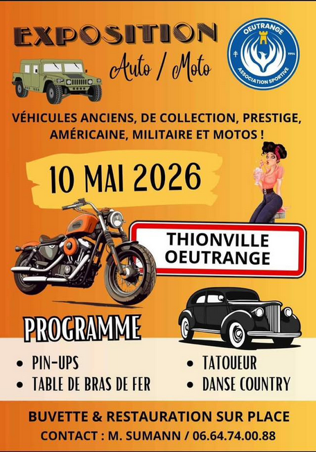 Exposition Auto Moto à Thionville – Oeutrange