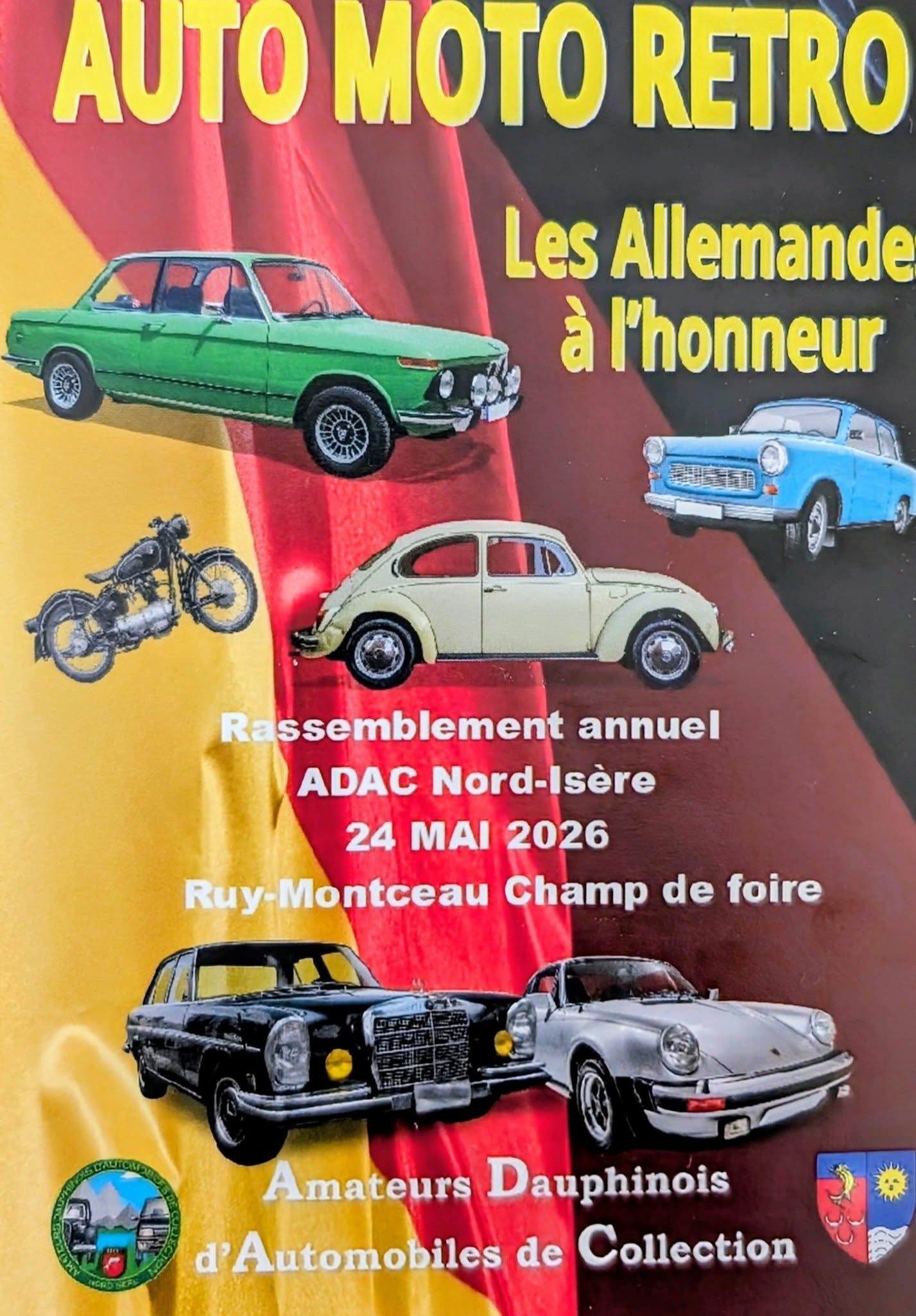 Exposition de Véhicules Anciens à Bourgoin-Jallieu