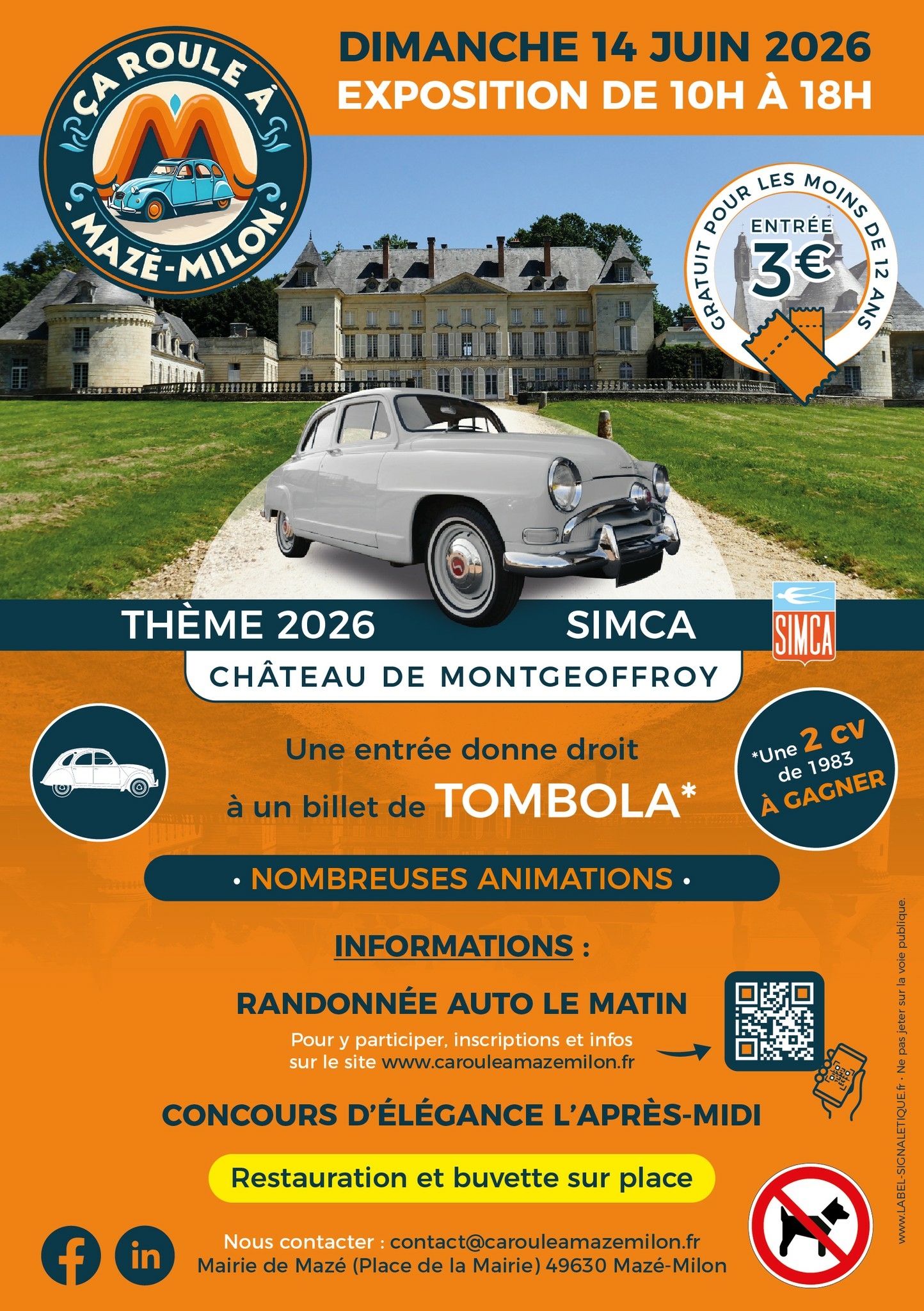 Rassemblement de Véhicules Anciens à Mazé