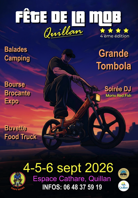 Fête de la Mobylette à Quillan