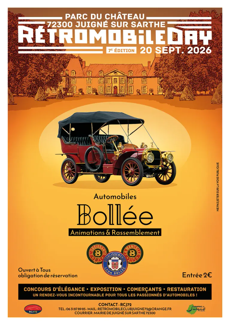 Rétro Mobile Day à Juigné-sur-Sarthe