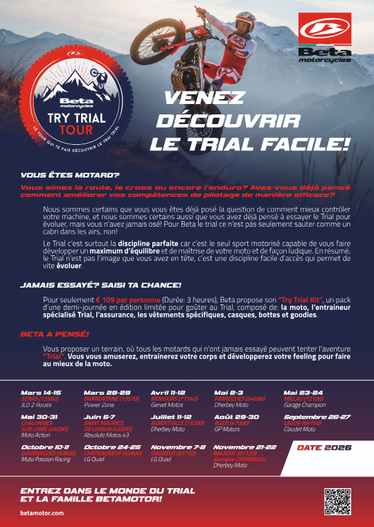 Moto TT – Week-end Découverte du Trial à Millau