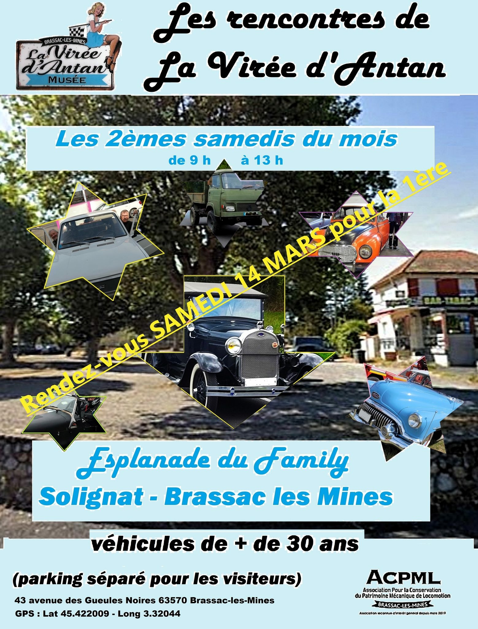Véhicules Anciens à Brassac-les-Mines