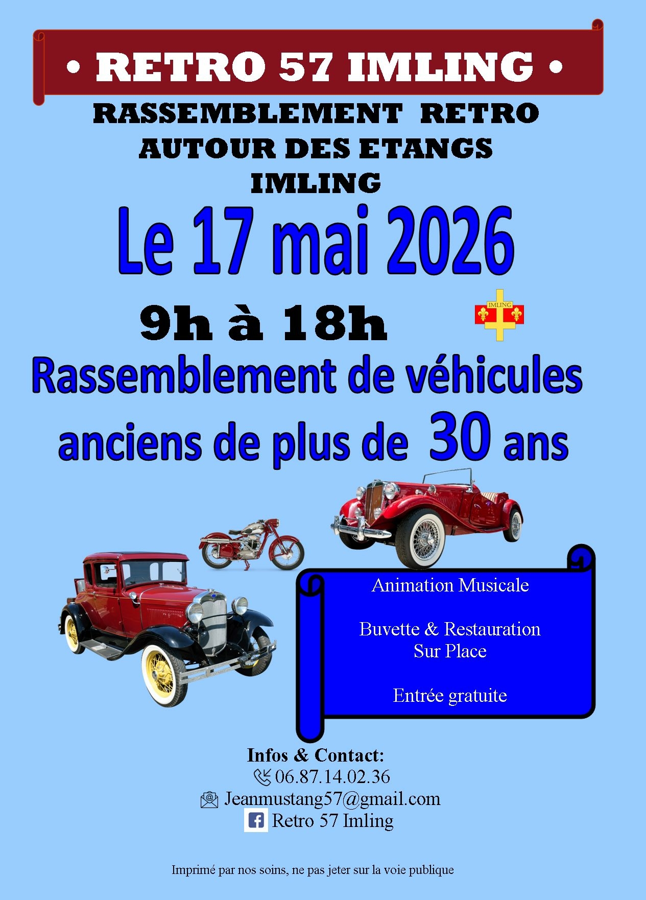 Rassemblement de Véhicules Anciens à Imling