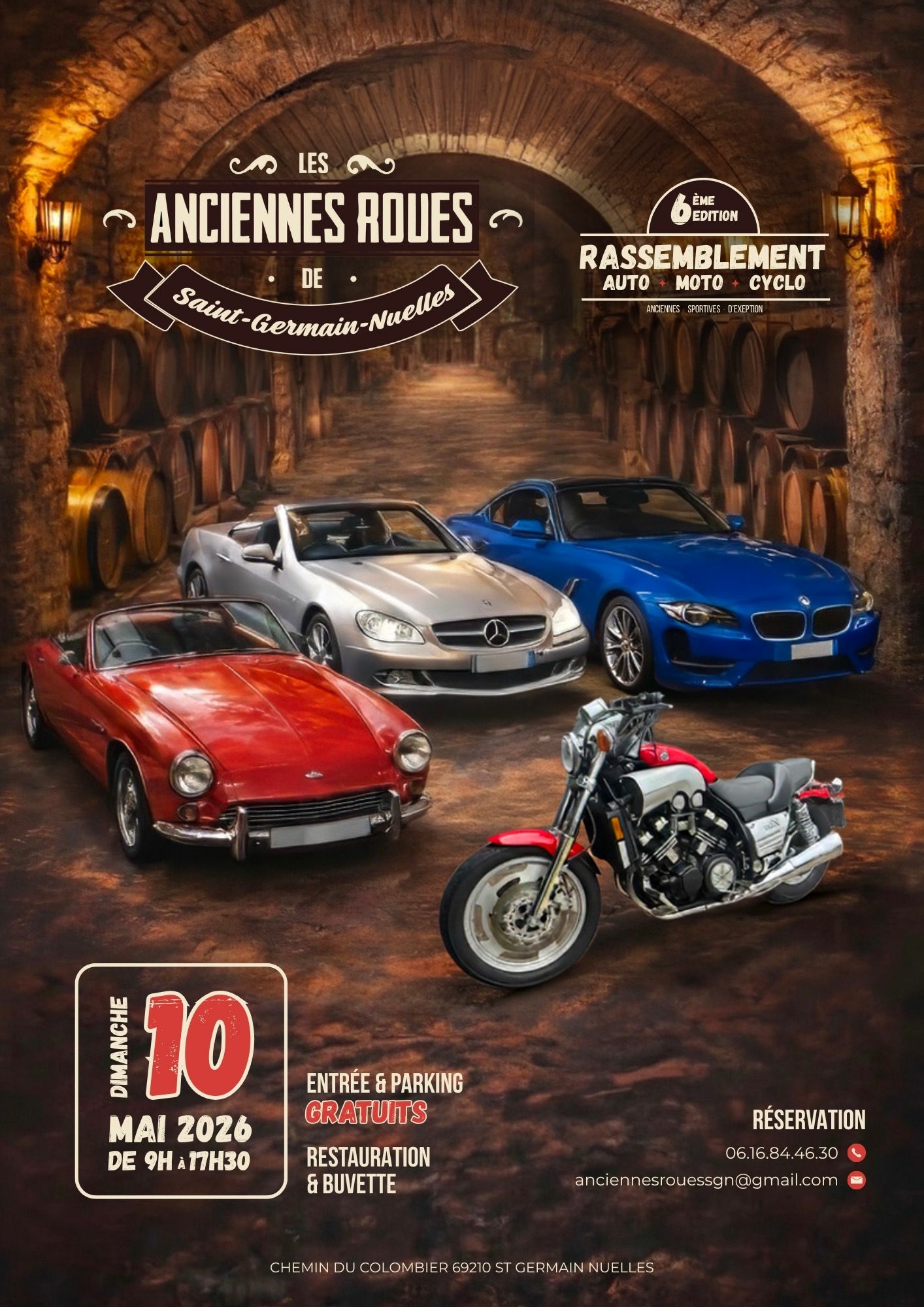 Les Anciennes Roues à Saint-Germain-Nuelles