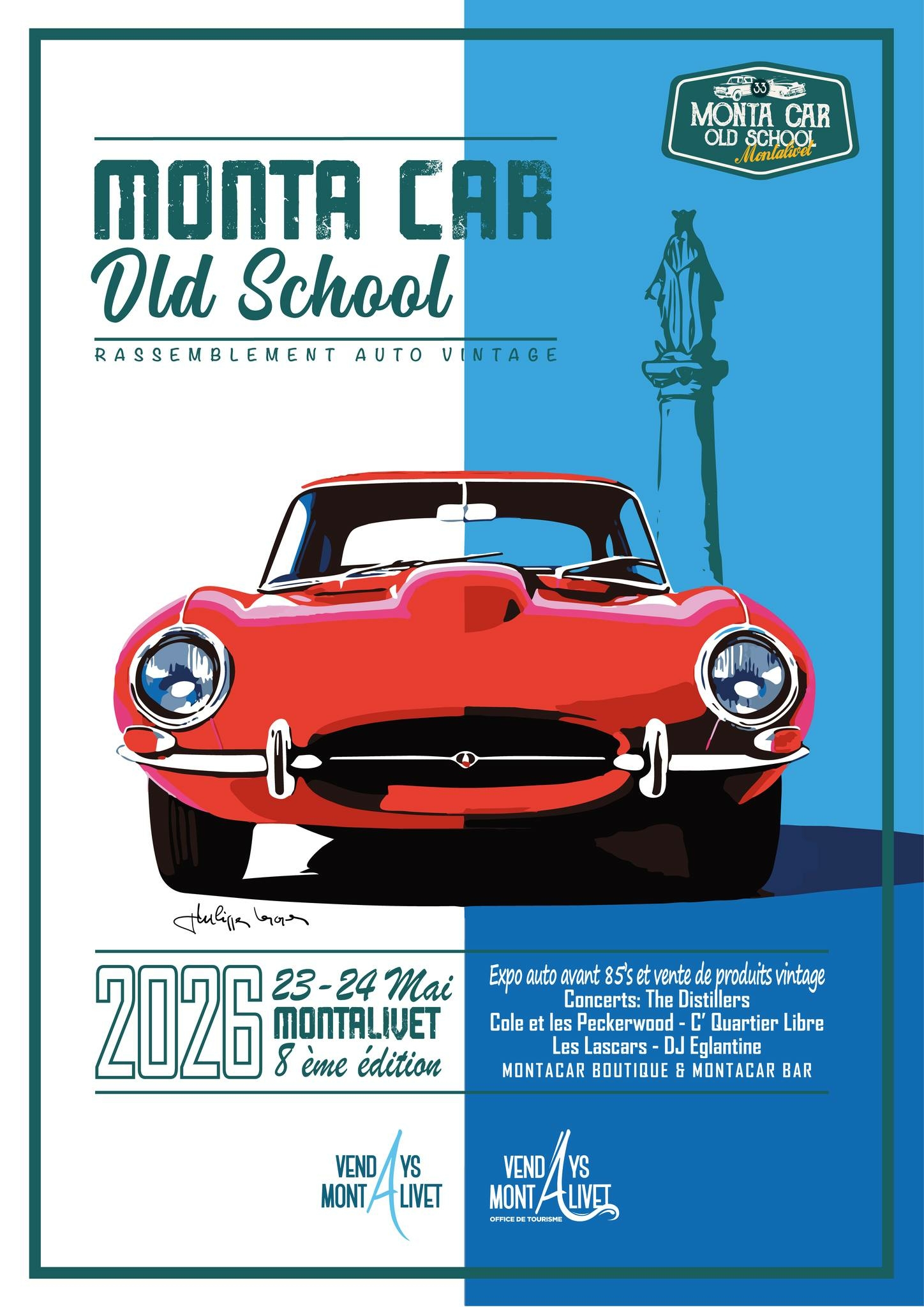 Monta Car Old School à Vendays-Montalivet