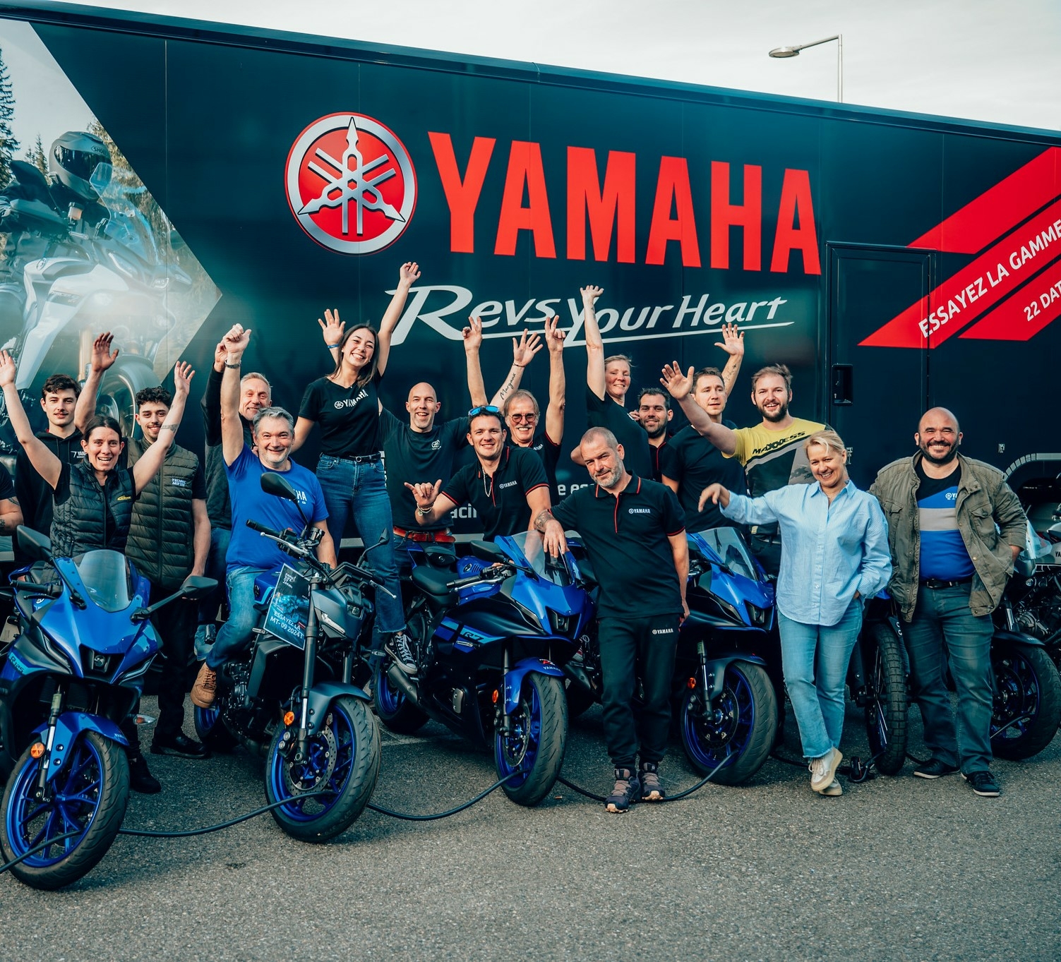Yamaha Démo Ride Tour à Nancy