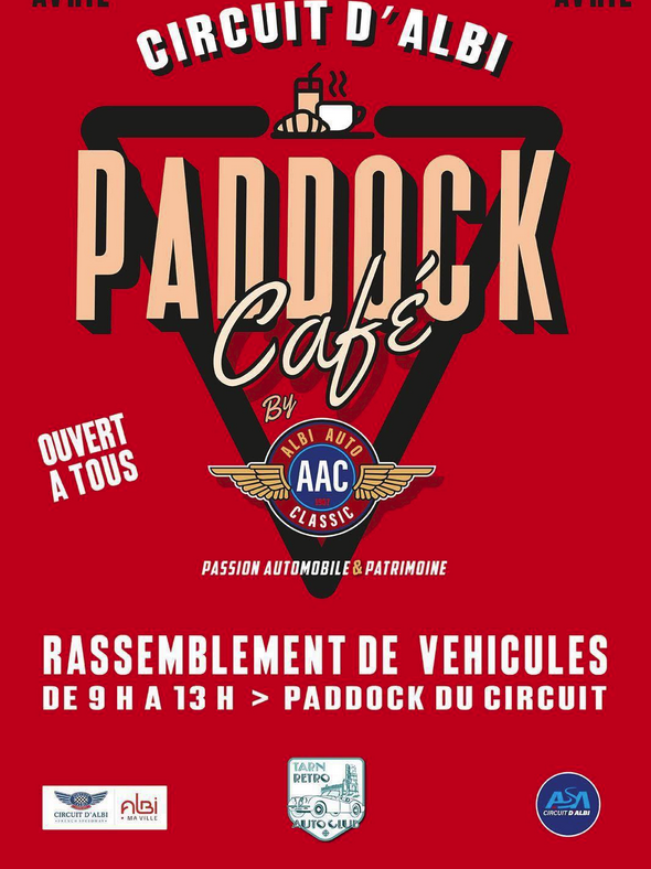 Auto – Paddock Café sur le Circuit d’Albi