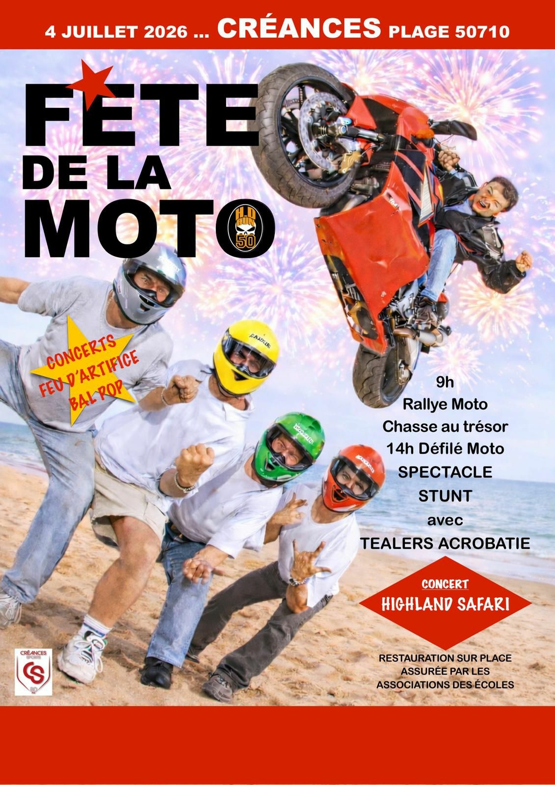 Fête de la Moto à Créances