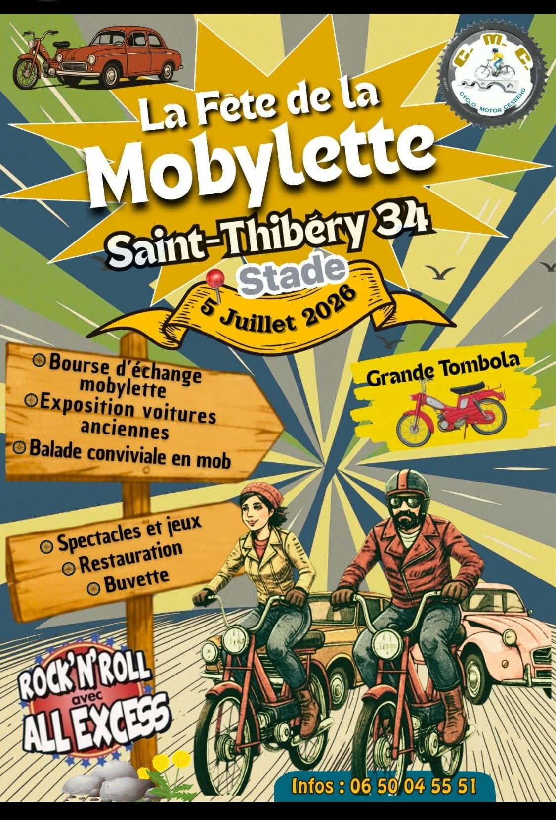Bourse-Expo Mobs et Véhicules Anciens à Saint Thibéry