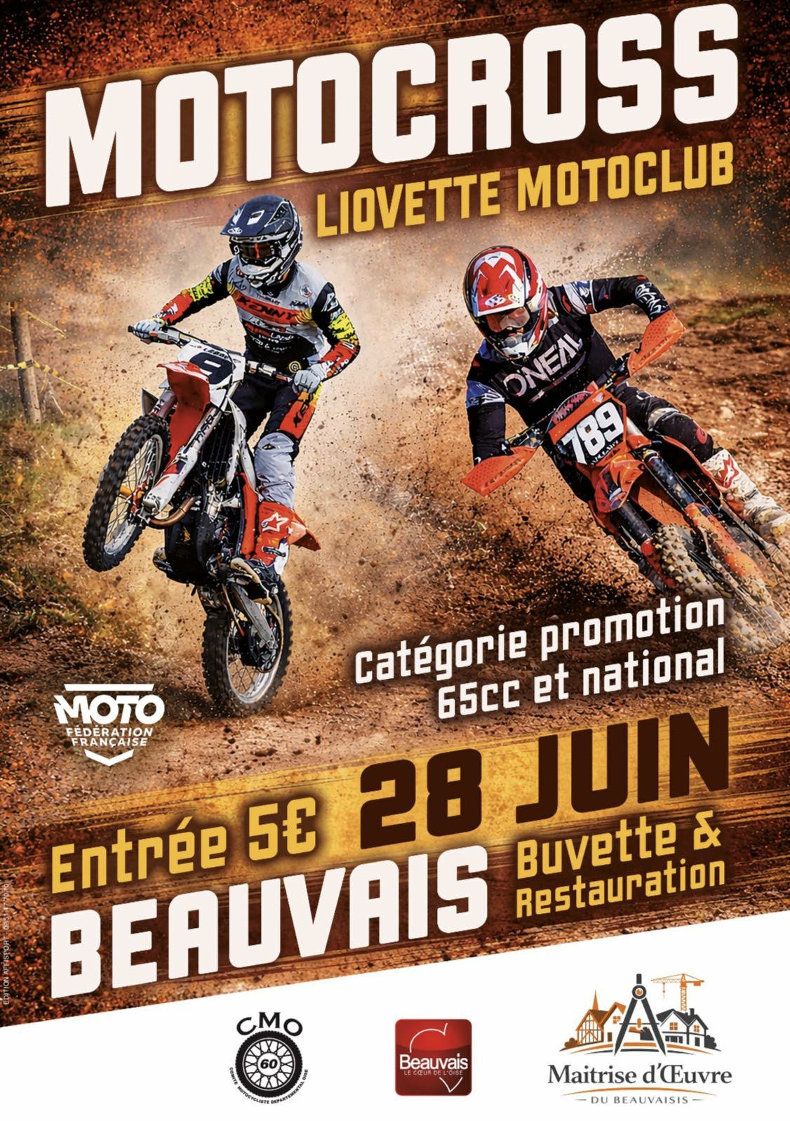 Motocross à Beauvais