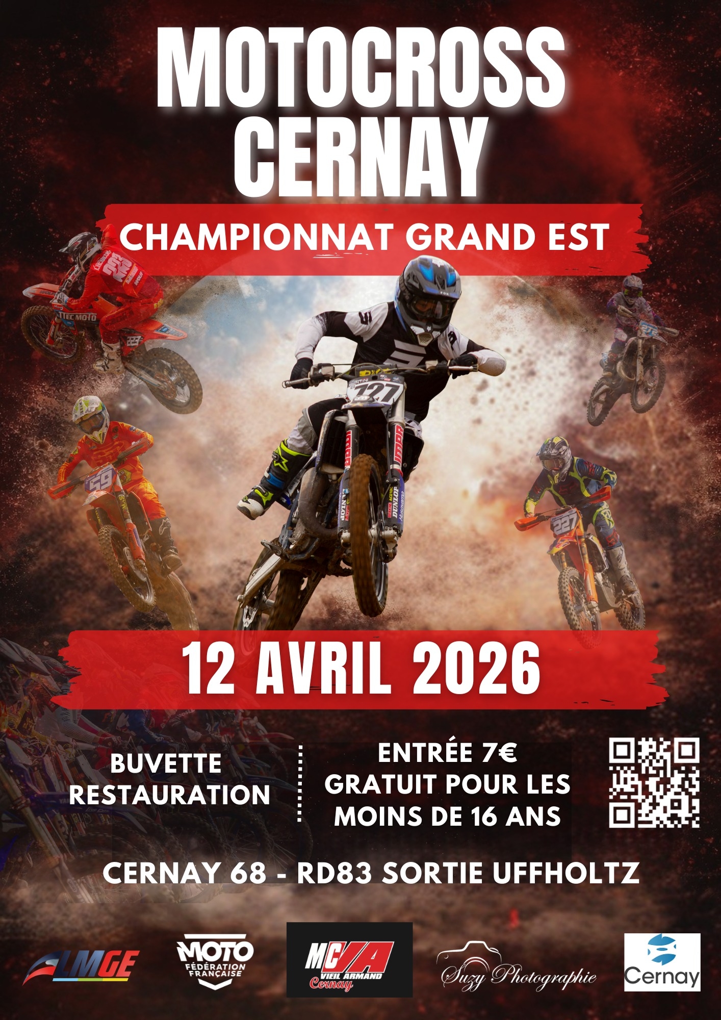 Motocross à Cernay.