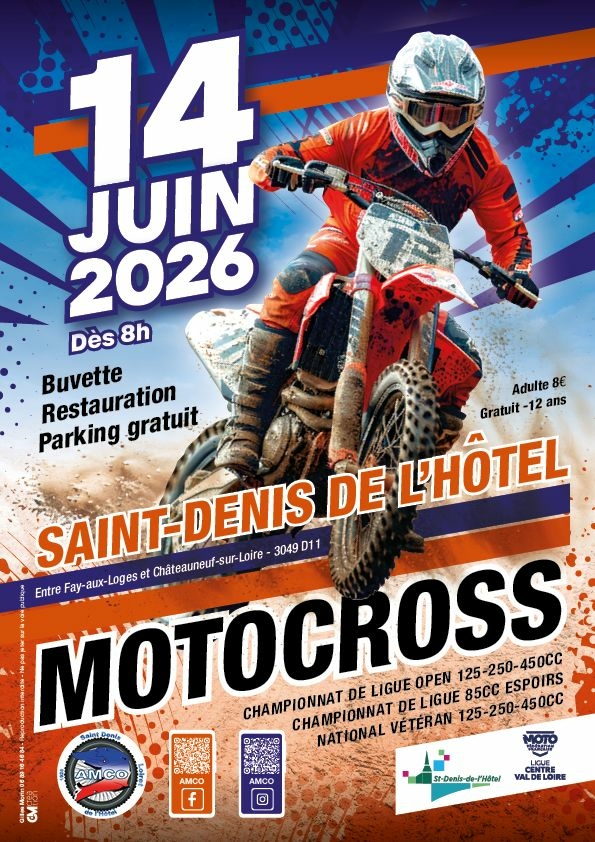 Motocross à Saint-Denis-de-l’Hôtel