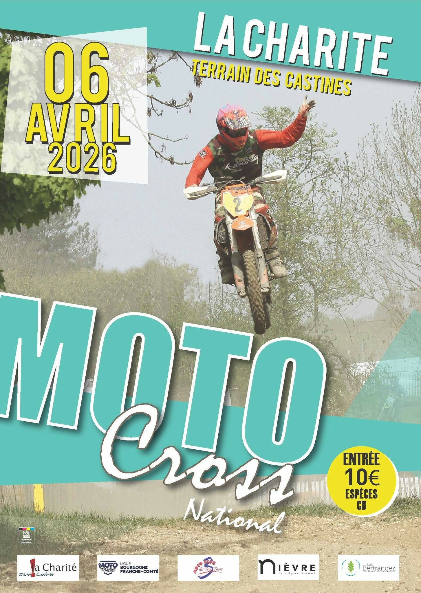 Motocross à La Charité sur Loire.